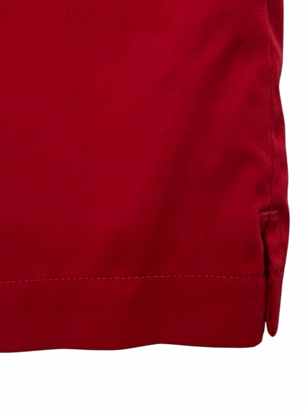 Betsey Johnson Scrub Medical Pants Drawstring Stretch Waist Women Sz XS Red - Picture 11 of 13
